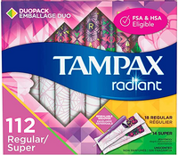 Tampax Radiant Tampons