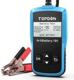 TT TOPDON 12V Car Battery Load Tester