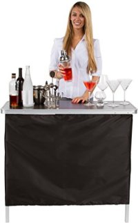 Trademark Innovations Portable Bar Table