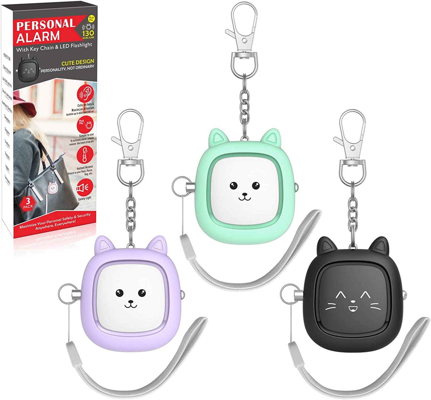 VIgoroad Safe Sound Personal Alarm