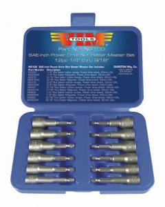 Vim Products 12 Piece Power Drive Nut Set