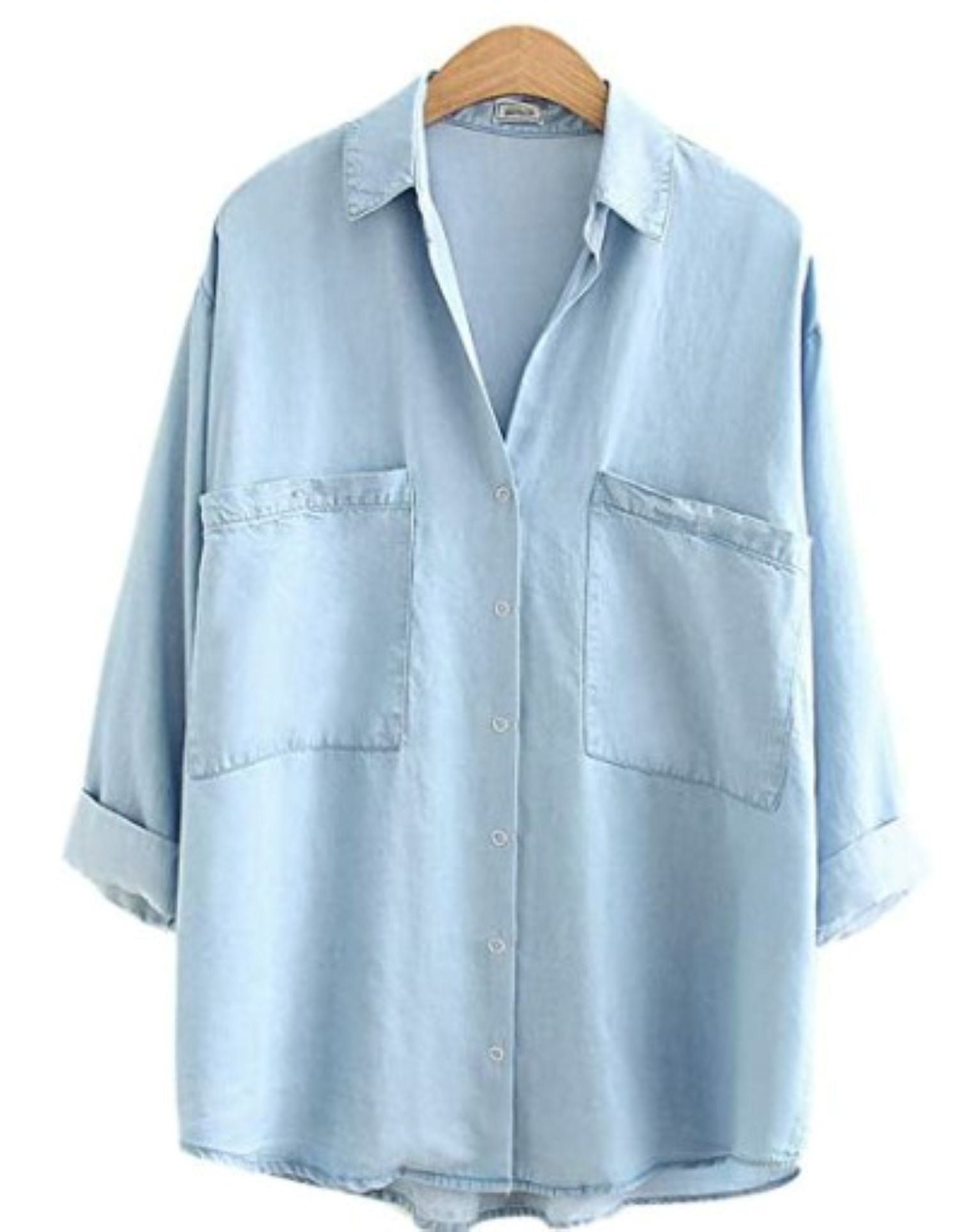 Yimoon Women&#039;s Soft Tencel Denim Shirt